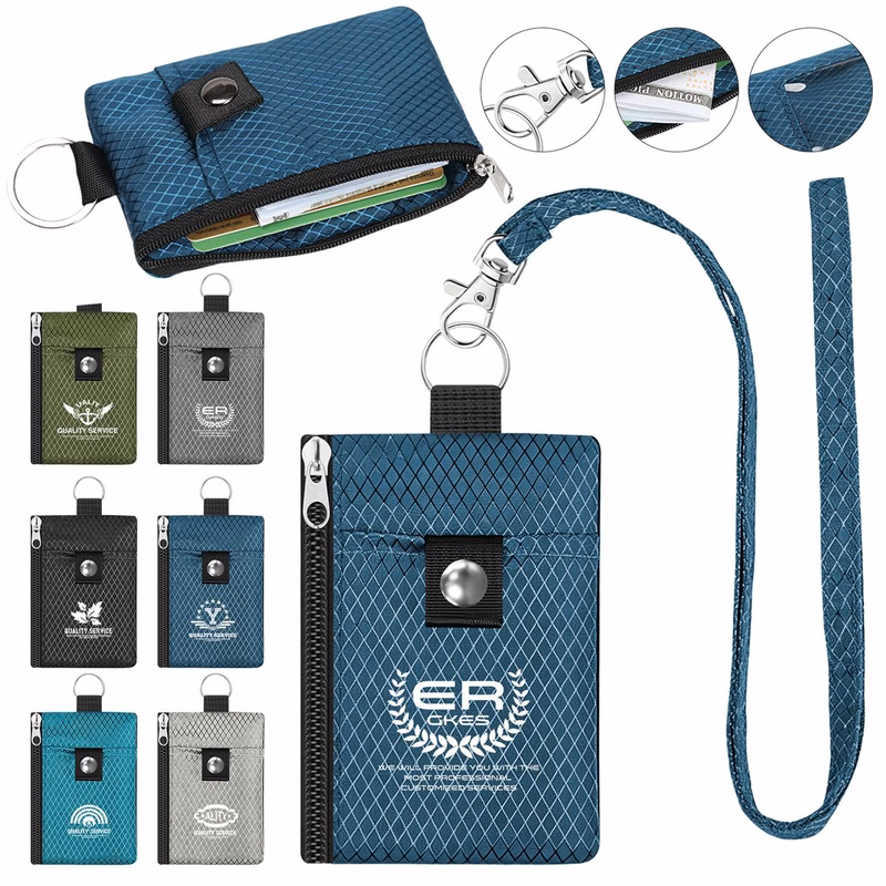 RFID Blocking Neck Wallet