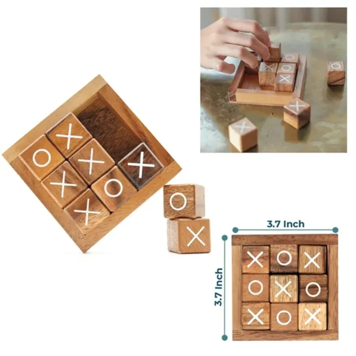 TicTacToe Wooden Game 1