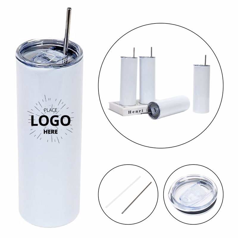 Stainless Steel Skinny Tumbler 20oz