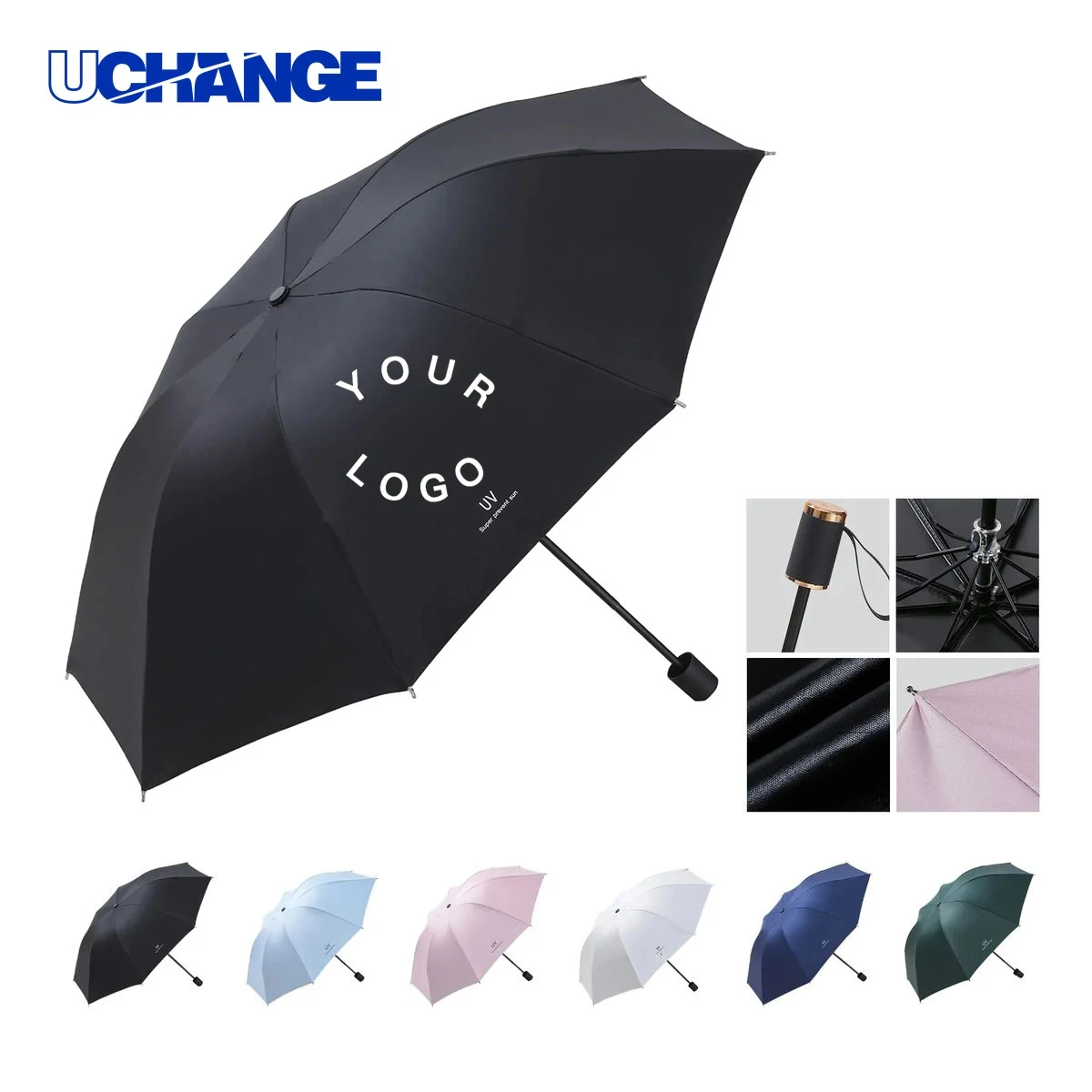 Auto Open Close Umbrella UV Coating 1