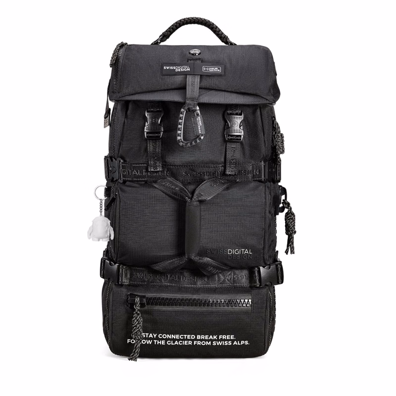 SwissDigital® BALERNA XL Ultimate Travel SDD Finder Backpack