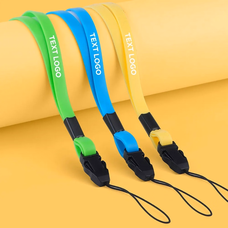 Elastic Silicone Lanyards for Phone