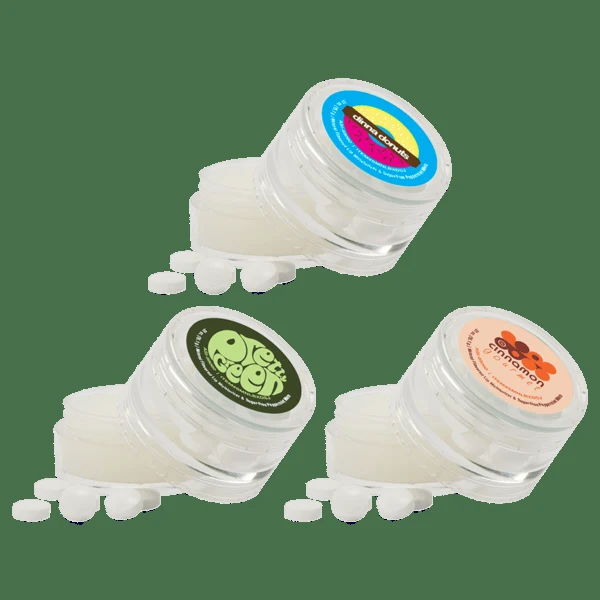 Mints & Lip Moisturizer in Double Stacked Jar 1