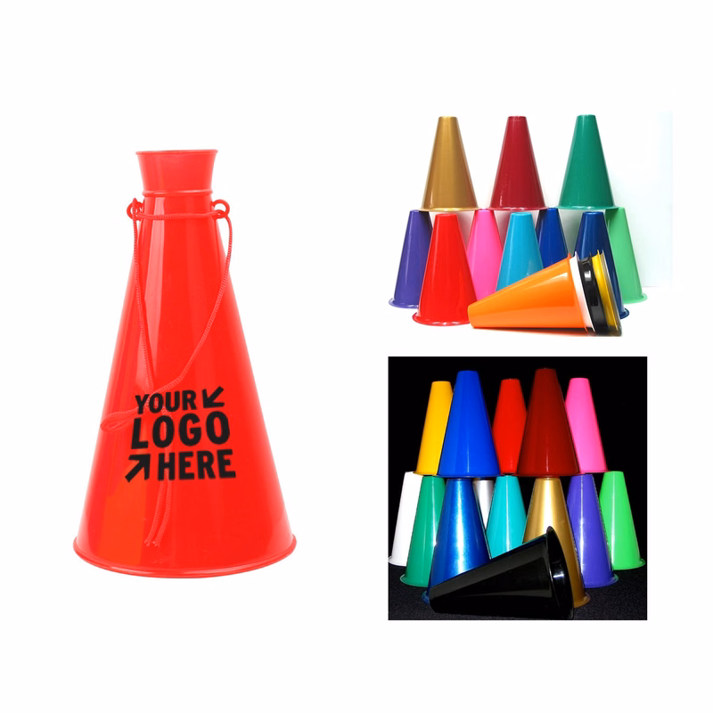8 Inch Tall Plastic Megaphone