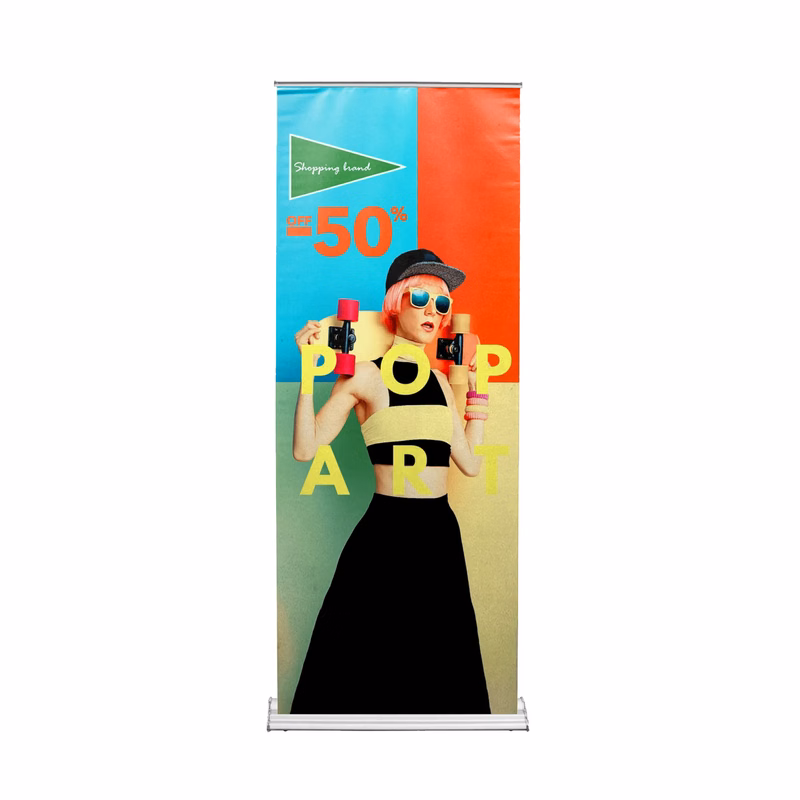 33.25" x 86.6" Adjustable Banner Stand Kit