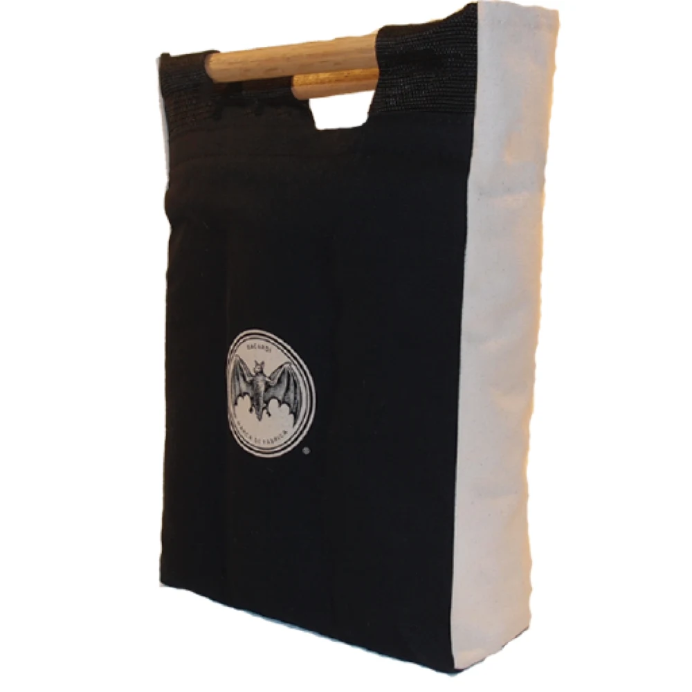 10 Oz. Color / Natural Cotton Three Bottle Bag 1