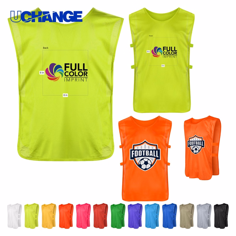 Athletic Team Pinnies Training Vests
