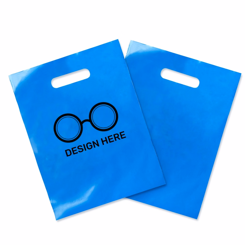 Die Cut Plastic Bag 12''