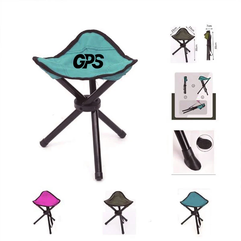 12" Folding Tripod Stool 1