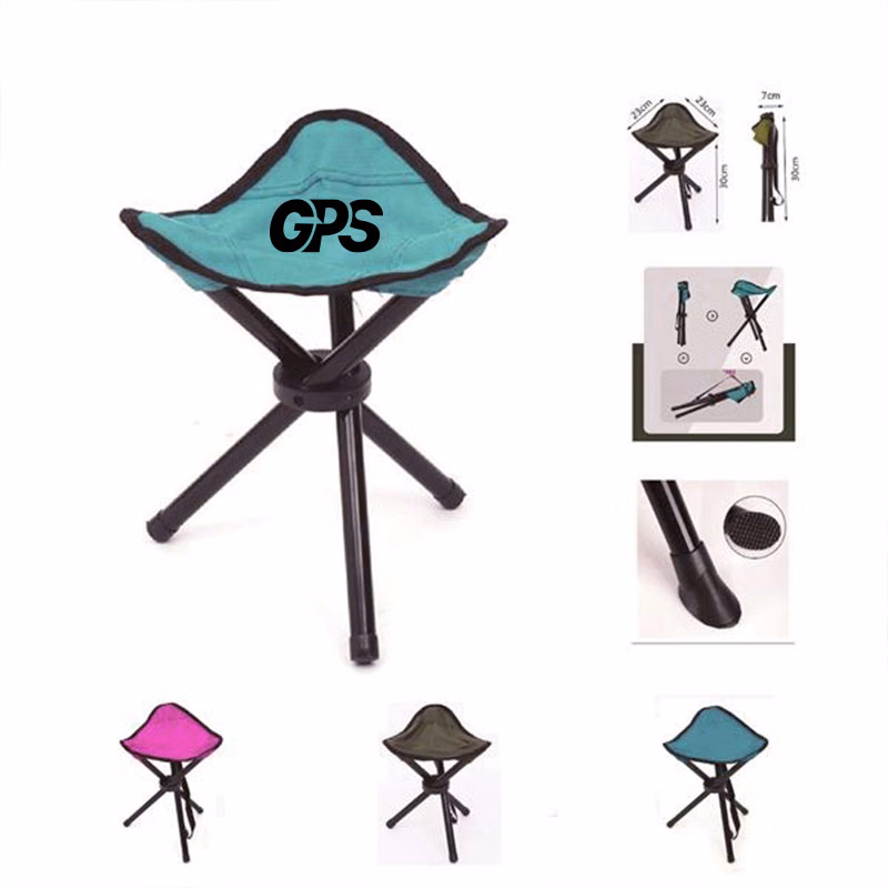 12" Folding Tripod Stool