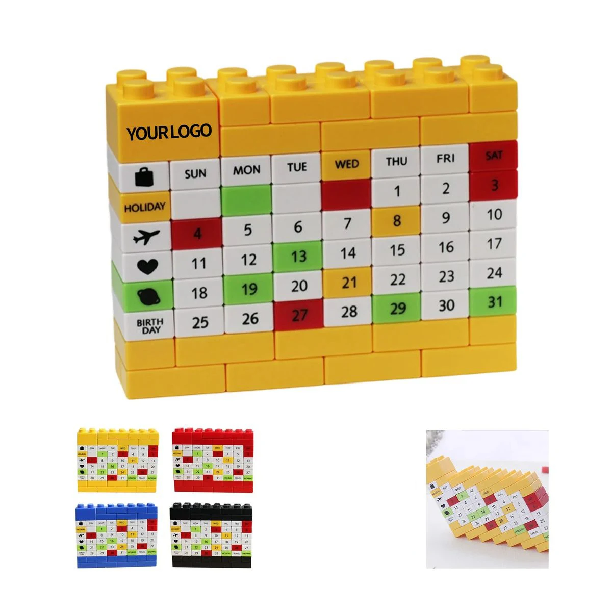 Eco Friendly ABS Calendar for Daily Scheduling 1