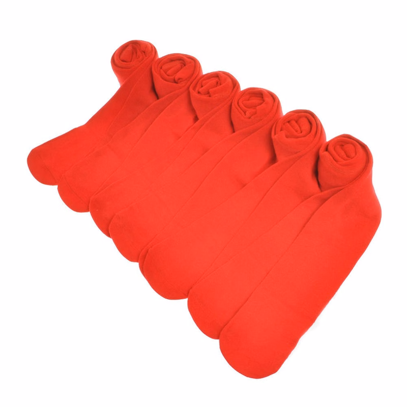 Girls' Winter Tights - Red