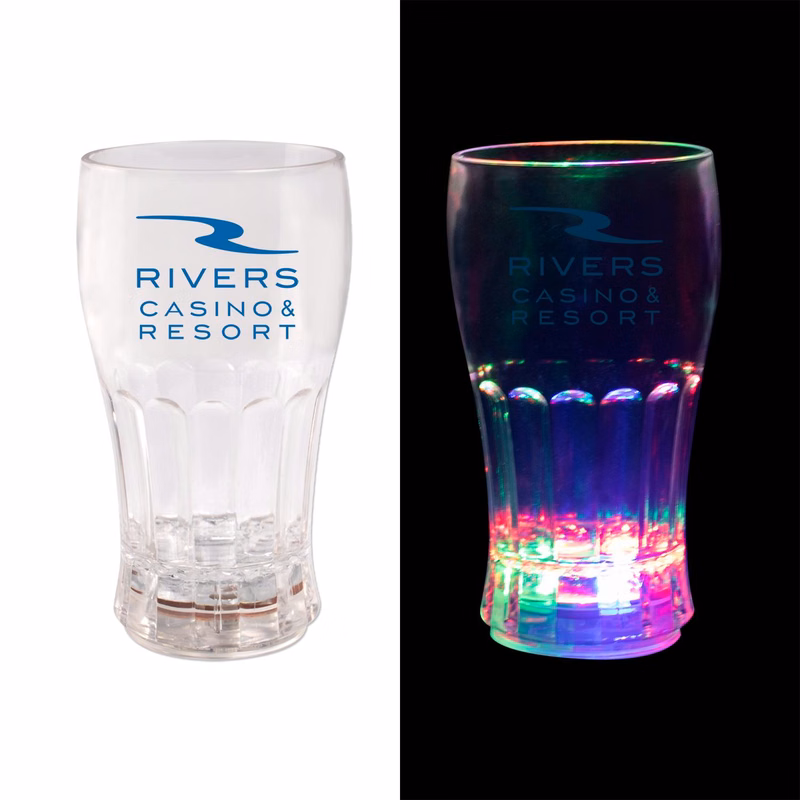 12 Oz 3 Light Plastic Fluted Bell Soda Cup