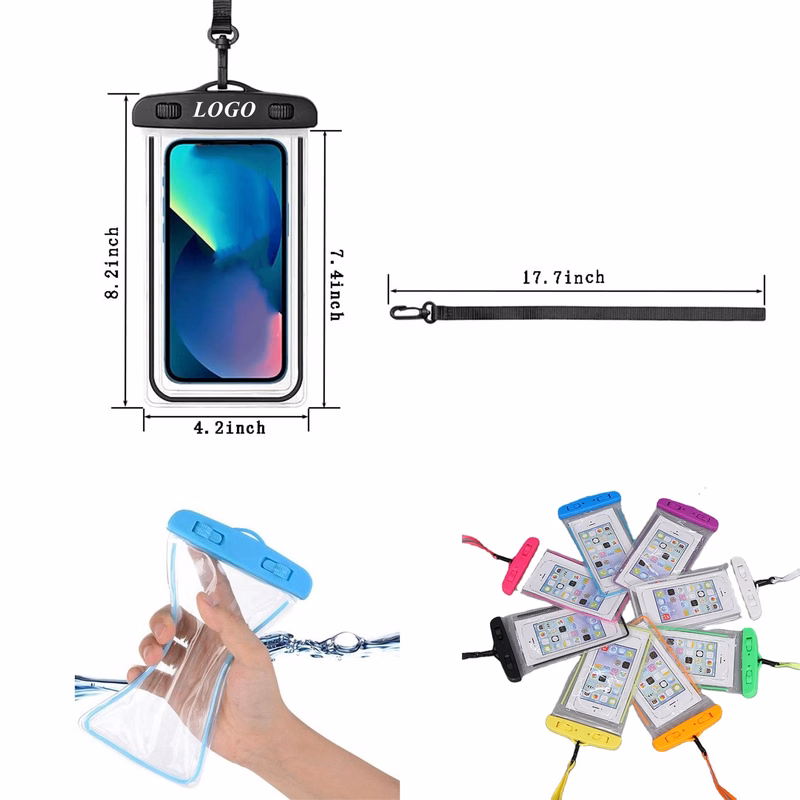 Underwater Clear Phone Case With Lanyard