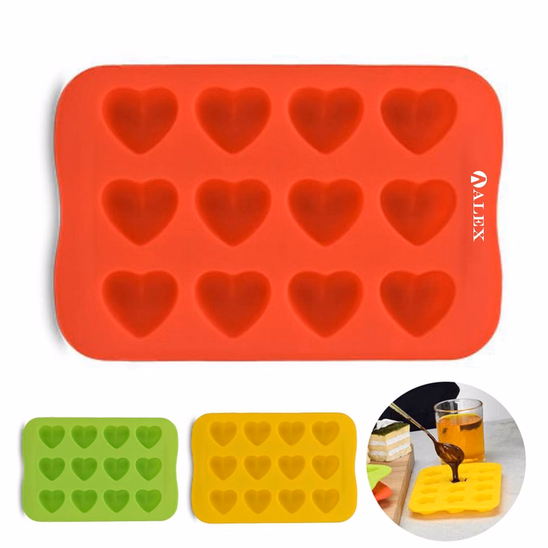 Silicone Fondant Mold Cake Chocolate Bake Mould Heart