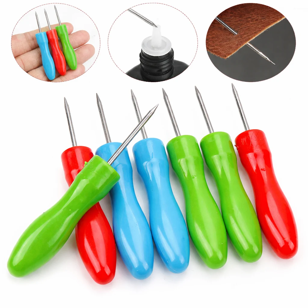 Plastic Handle Leather Awl Tool 1