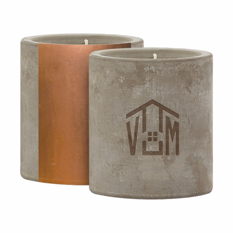 3 oz. Blaze Concrete Candle