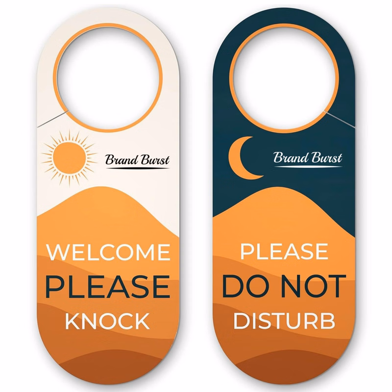 Reversible Hanger Door Sign