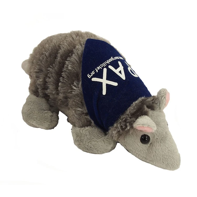 8" Armadillo with Bandana and One Color Imprint 1