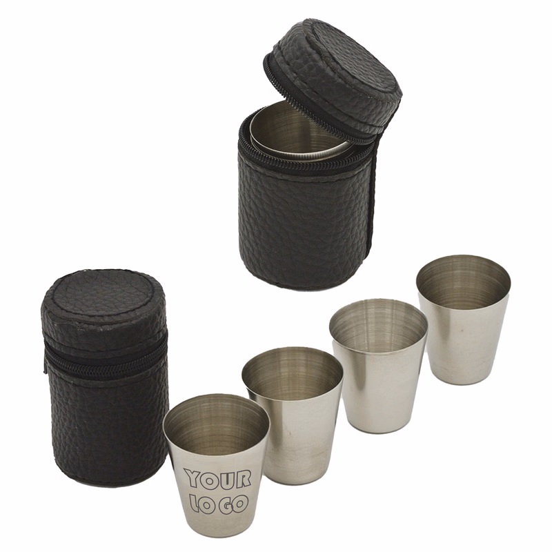 Outdoor Stainless Steel Wine Glass Set