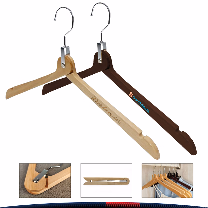 Suntac Foldable Wooden Hanger