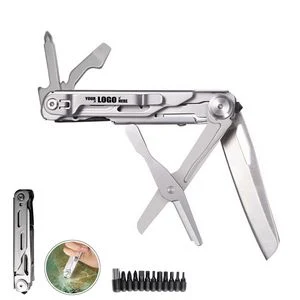 Versatile Multi Knife With Emergency Hammer Screwdriver Bits 1