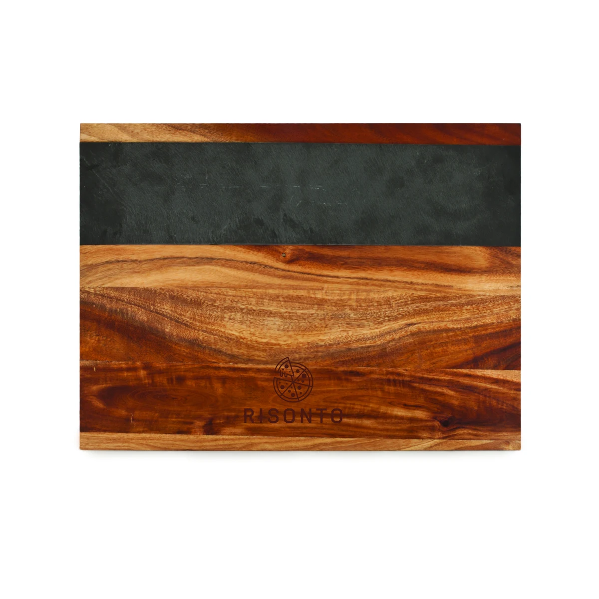 Twine Living® Wood and Slate Serving Board 1