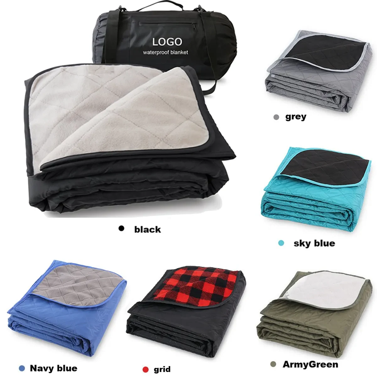 Outdoor Moisture Proof Waterproof Camping Blanket Picnic Mat 1
