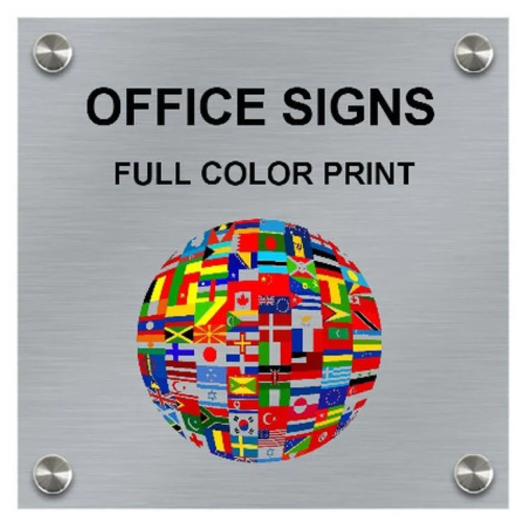 Full Color Aluminum Signage 2 1