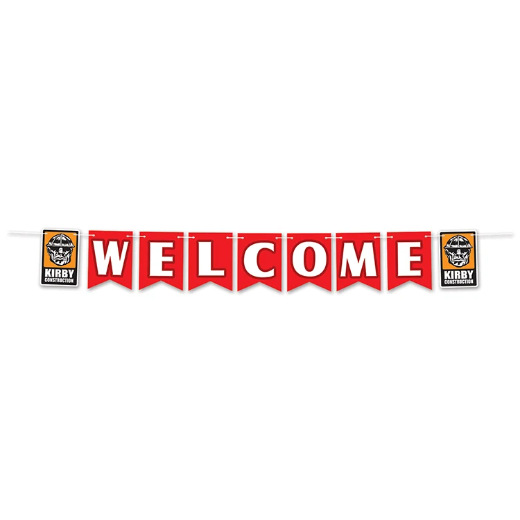 Custom Shaped String Banner 1