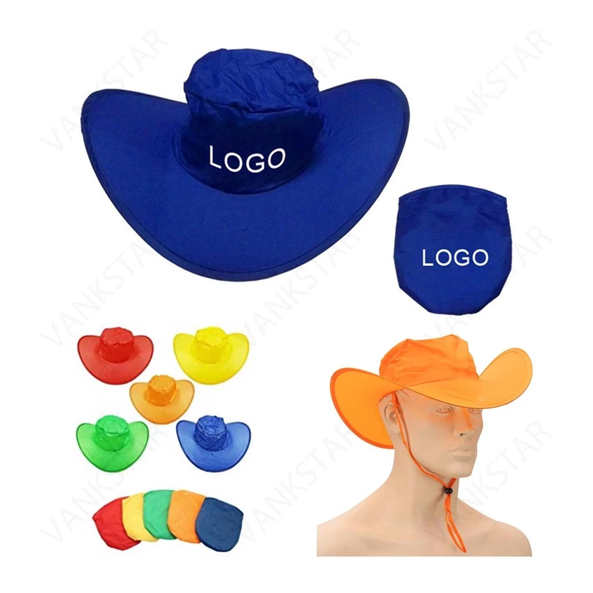 Folding Hat With Pouch 1