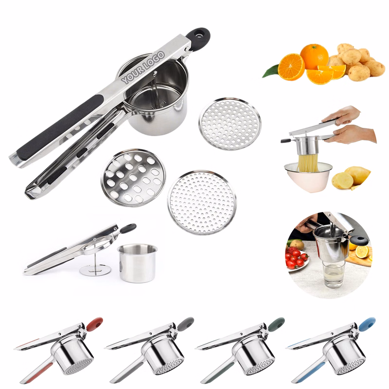 Stainless Steel Potato Ricer Press