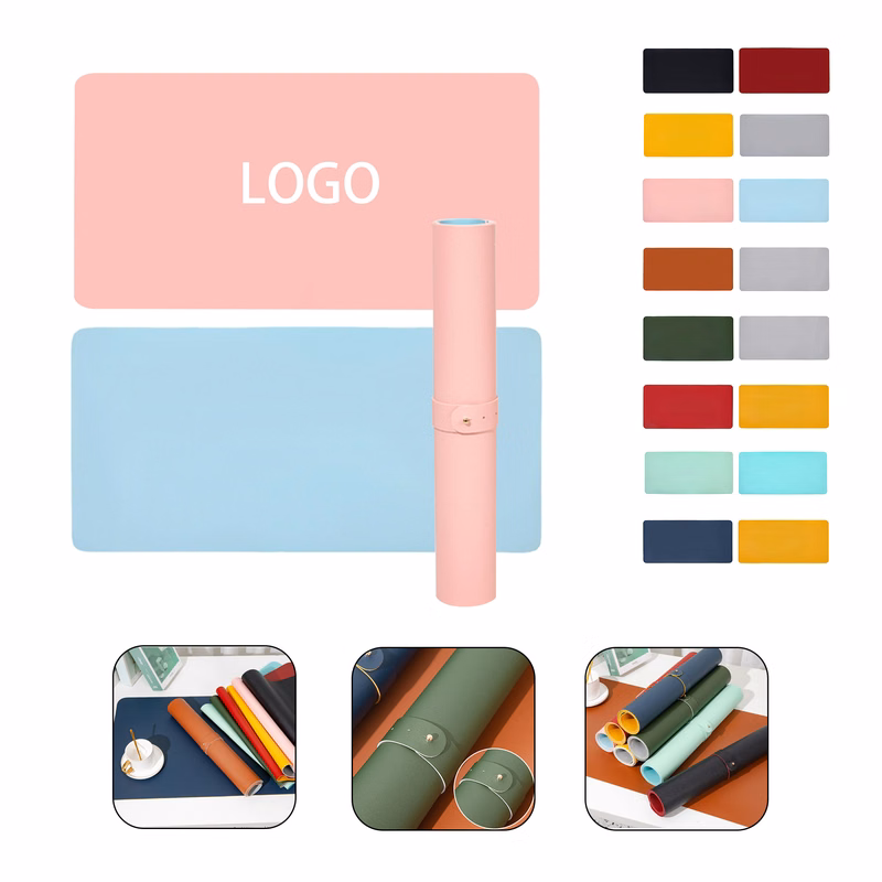 Durable PU Office Mouse Mat