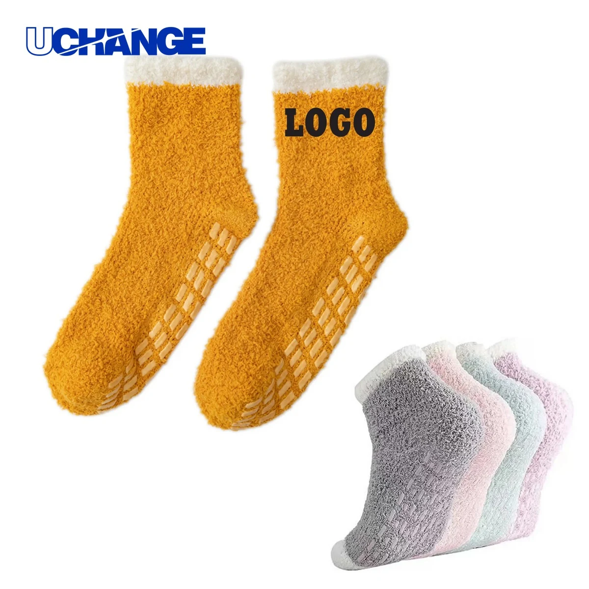 Fuzzy Non-Slip Socks 1