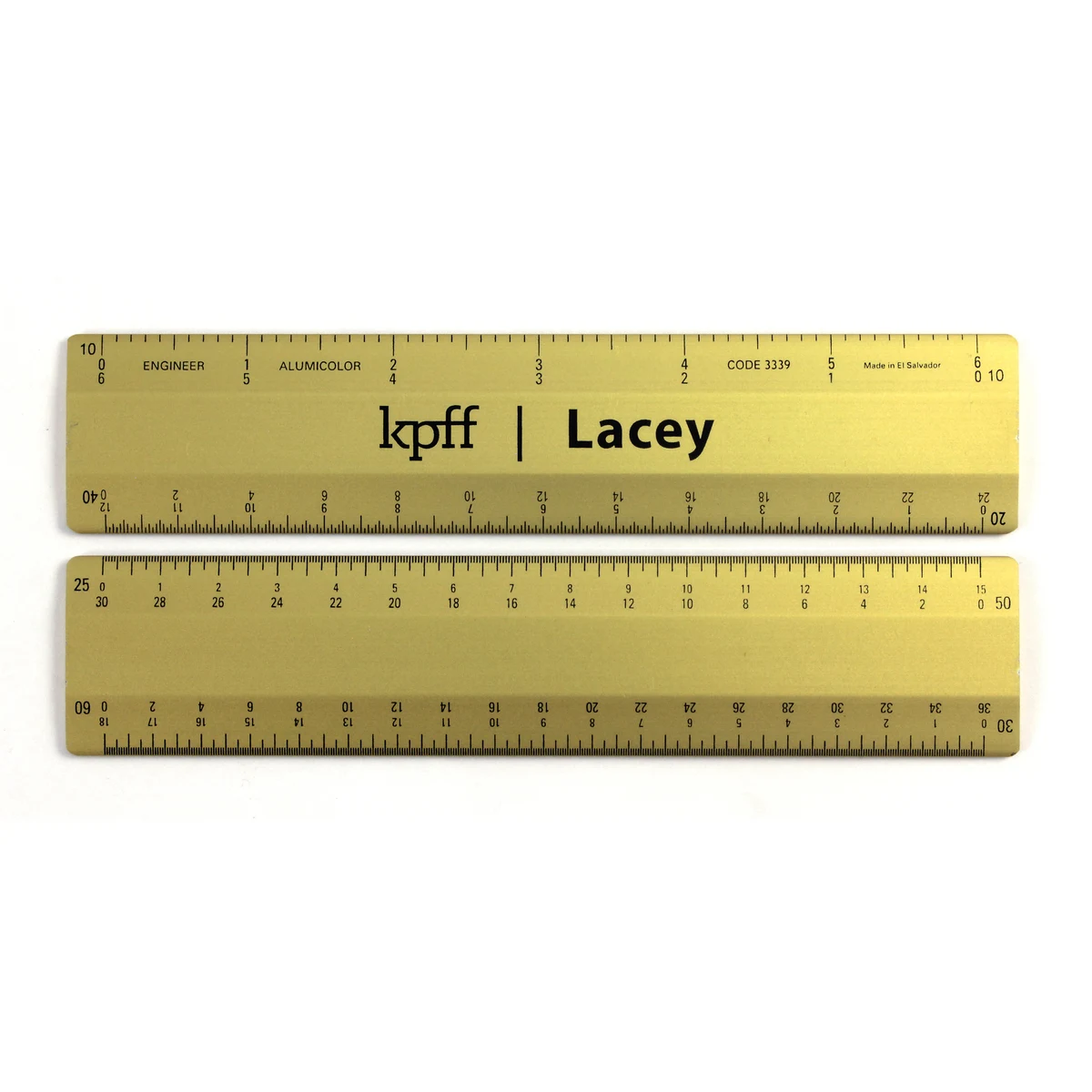 6" 4-Bevel Double-Calibration Engineer Scale 1