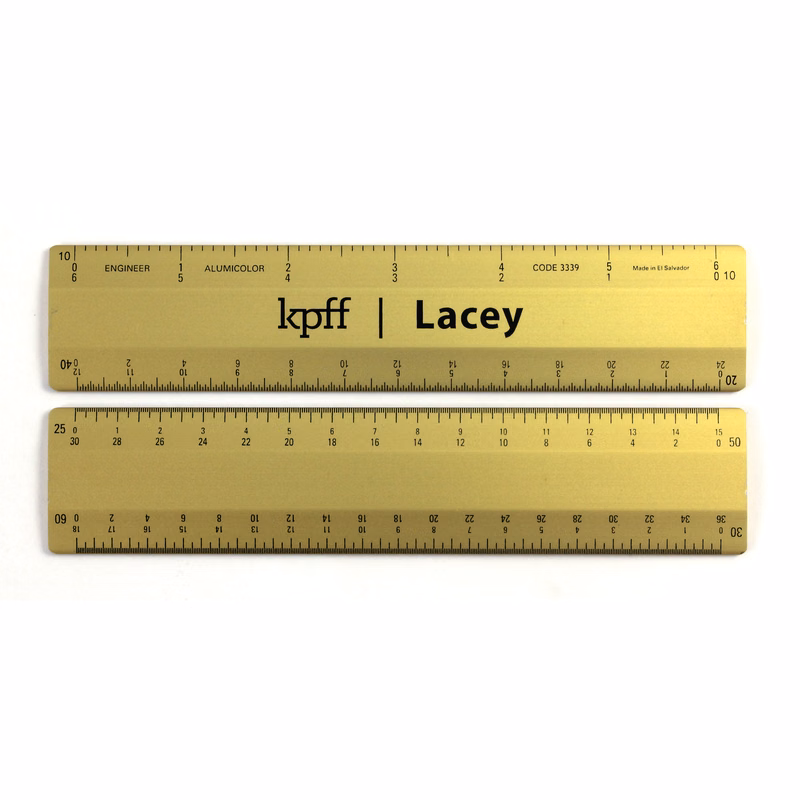 6" 4-Bevel Double-Calibration Engineer Scale