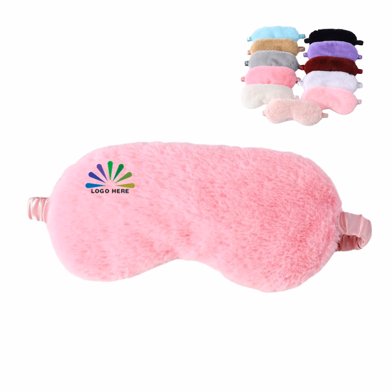MOQ 50 Pieces Plush Sleep Mask