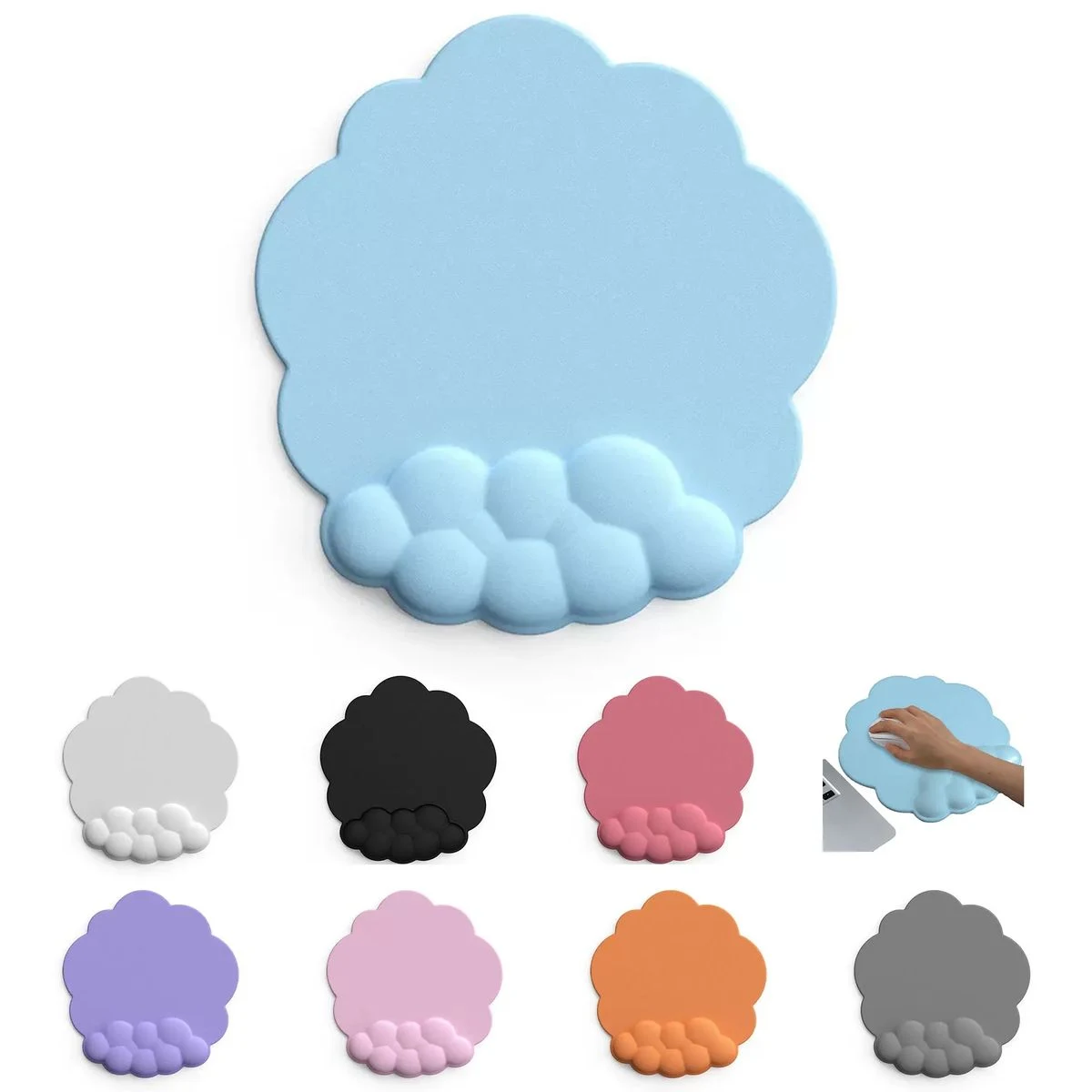 Cloud Shaped Mouse Pad 1