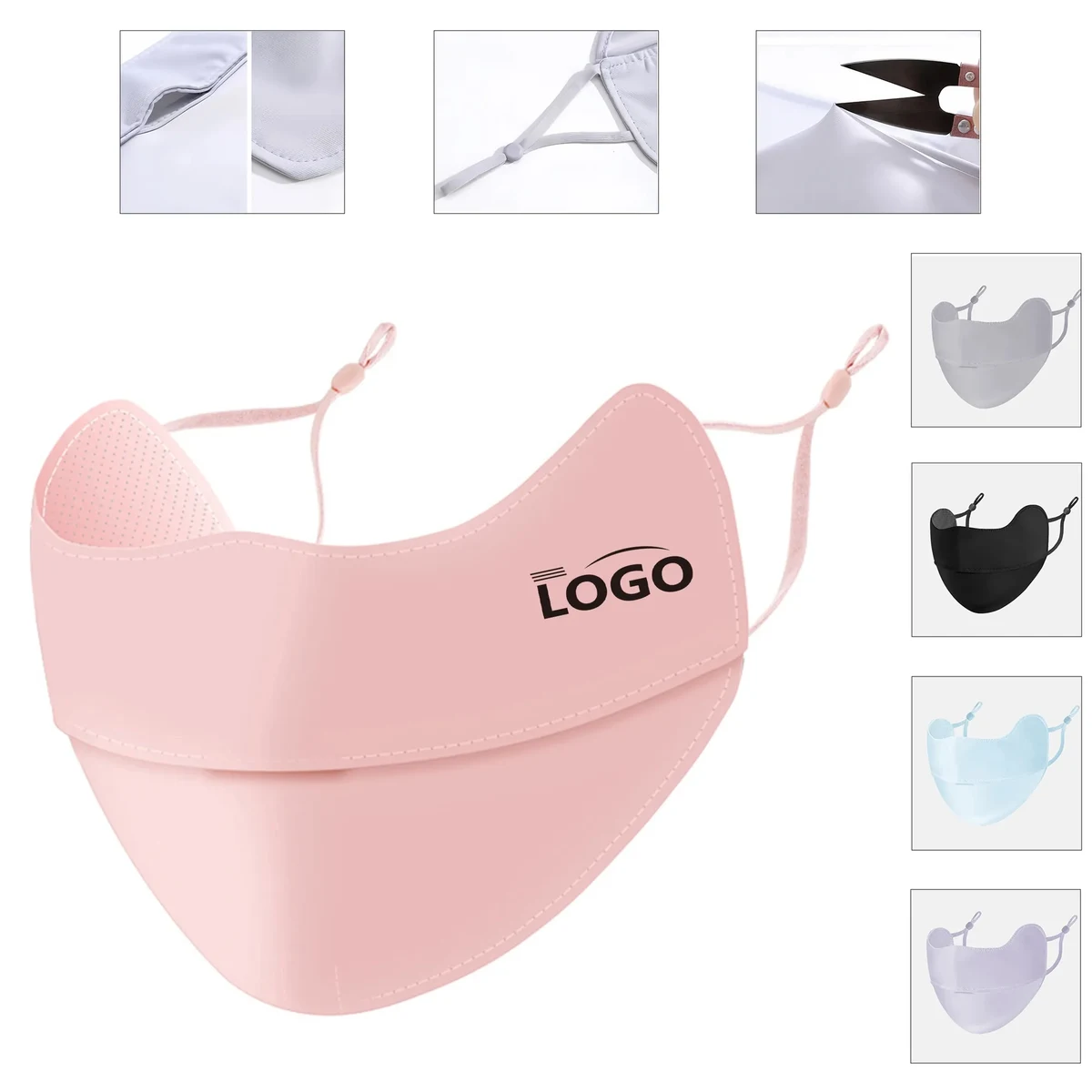 Adjustable Breathable UV Protection Face Mask For Cycling 1