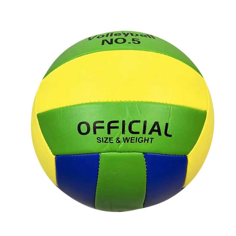 PU Leather Size 5 Volleyball With Explosion Proof Inner Liner