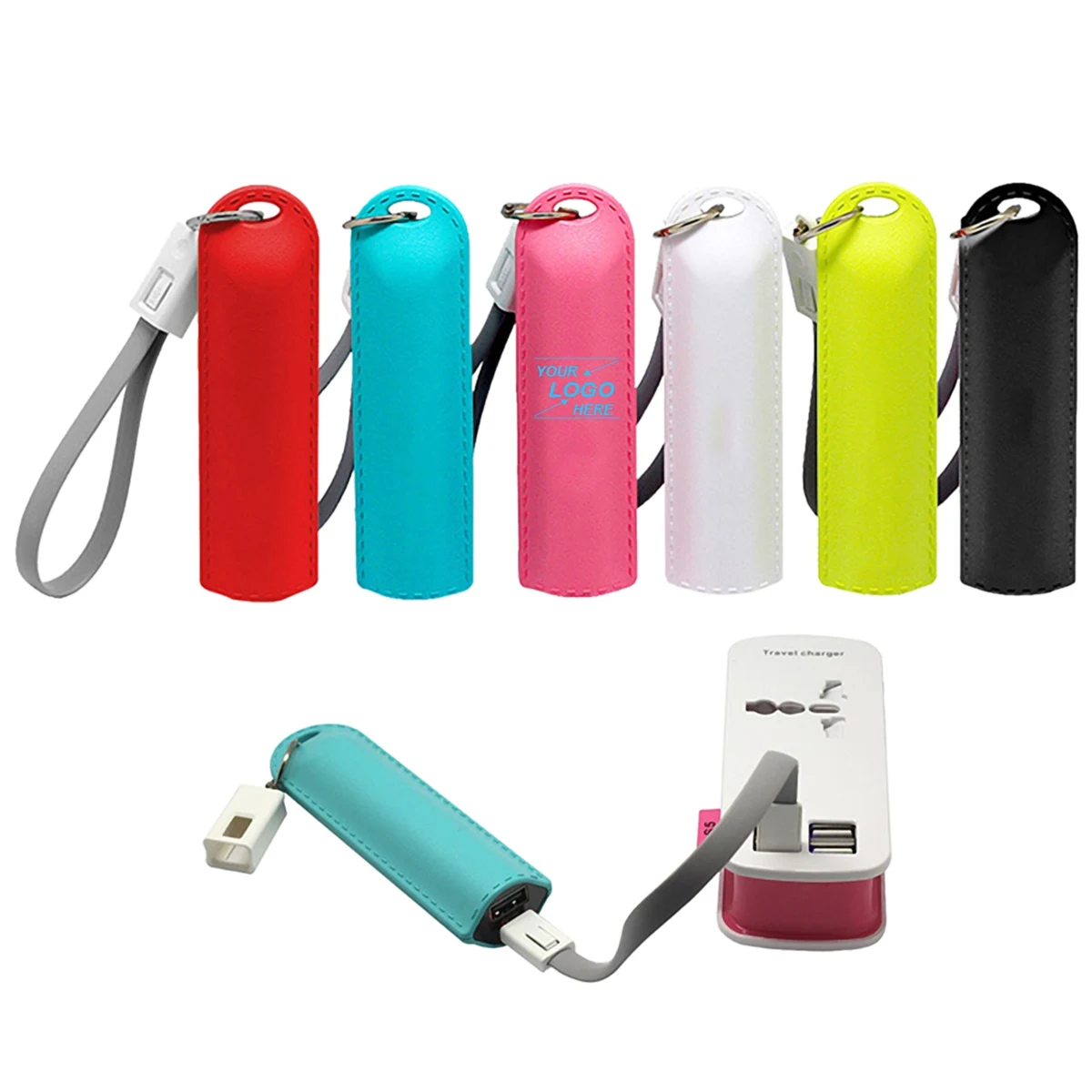 Portable 2600mAh Keychain Power Bank 1