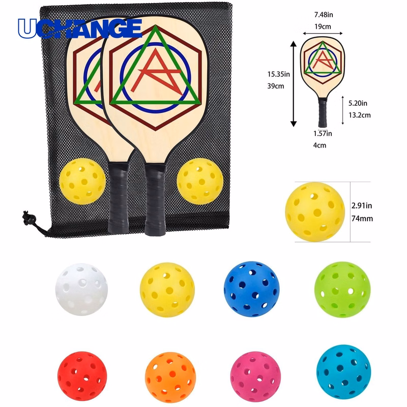 Full Color Custom Pickleball Set
