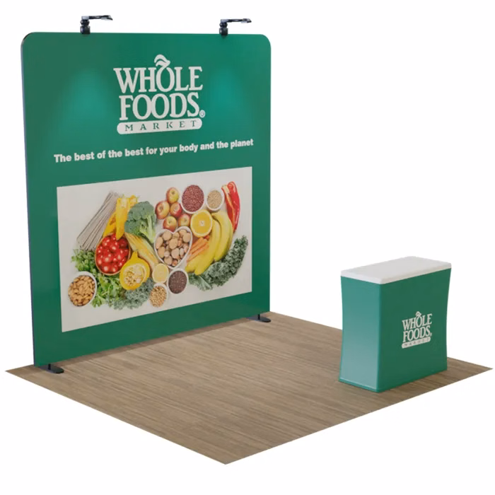 Zip Up Display Straight 10 ft