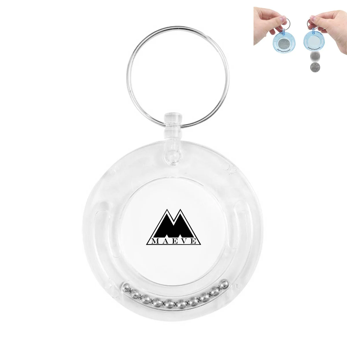 Magic Coin Keychain 1