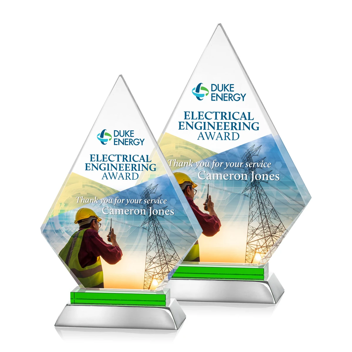 Valhalla VividPrint™ Award - Green 1