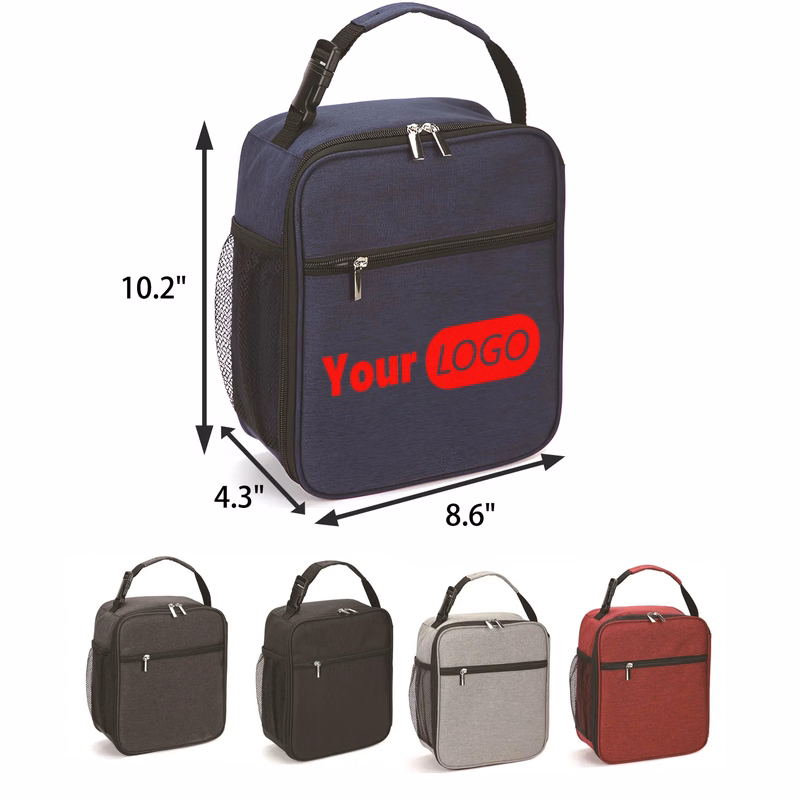 MOQ 50 PCS Portable Insulated Lunch Bag