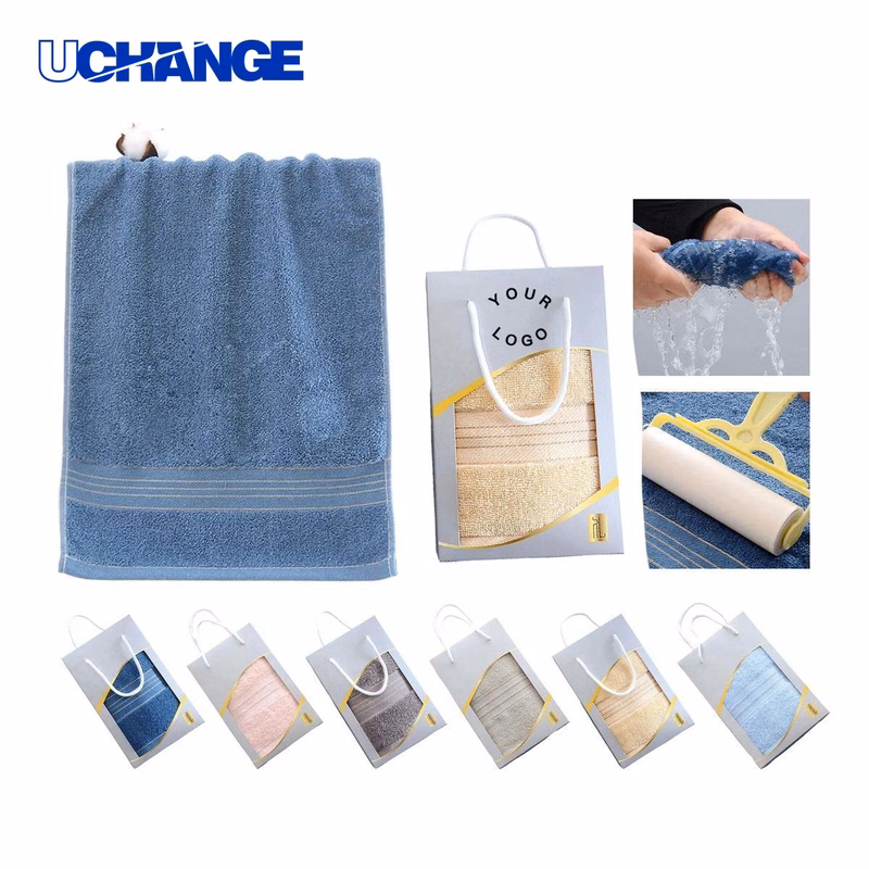Cotton Towels Gift Set Kit with Elegant Packaging