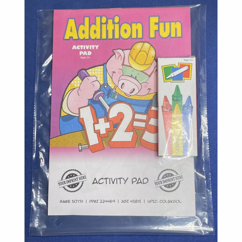 ACTIVITY PAD SET - Addition Fun Activity Pad Fun Pack