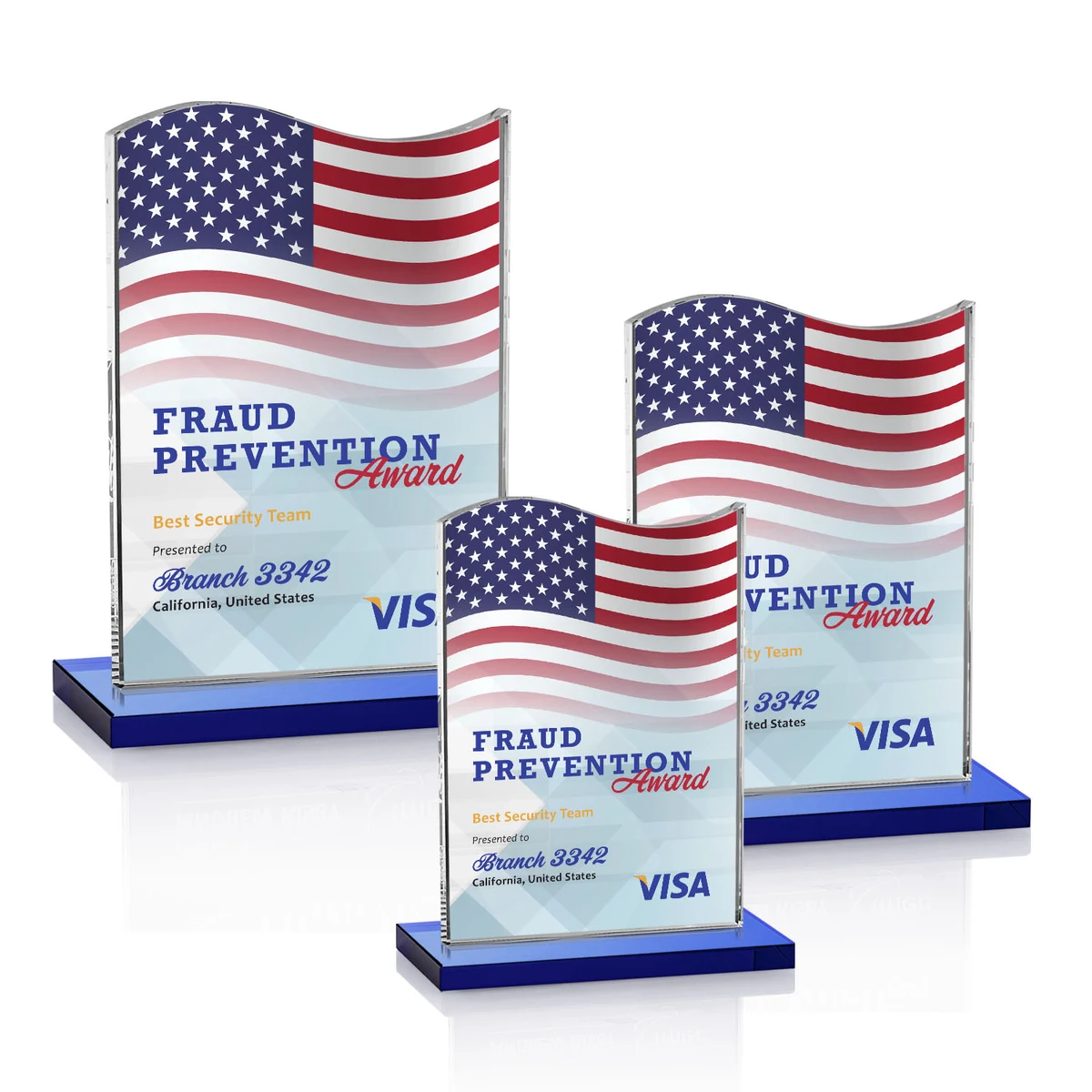 Unity VividPrint™ Award - Blue 1