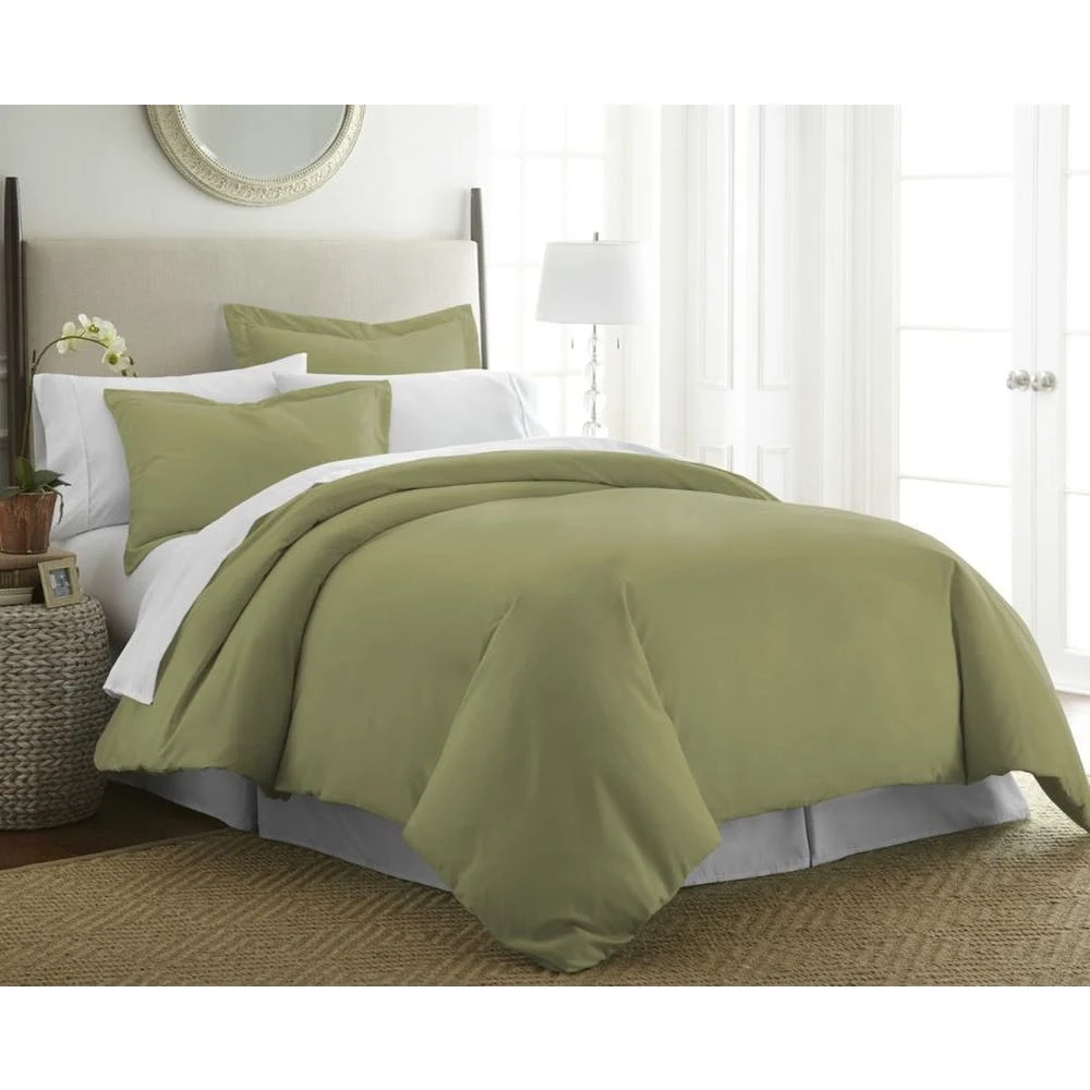 Duvet Cover Sets - Sage King 3 Piece 1